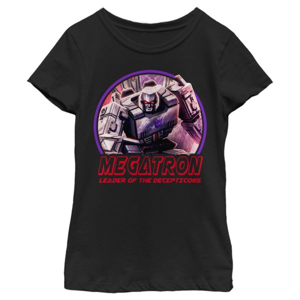 Girl_s Transformers Megatron Decepticons Leader T-Shirt