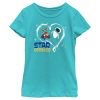 Girl_s Wall-E Star Crossed Couple T-Shirt