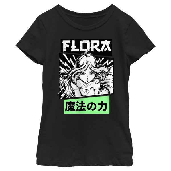 Girl_s Winx Club Flora Magical Power T-Shirt