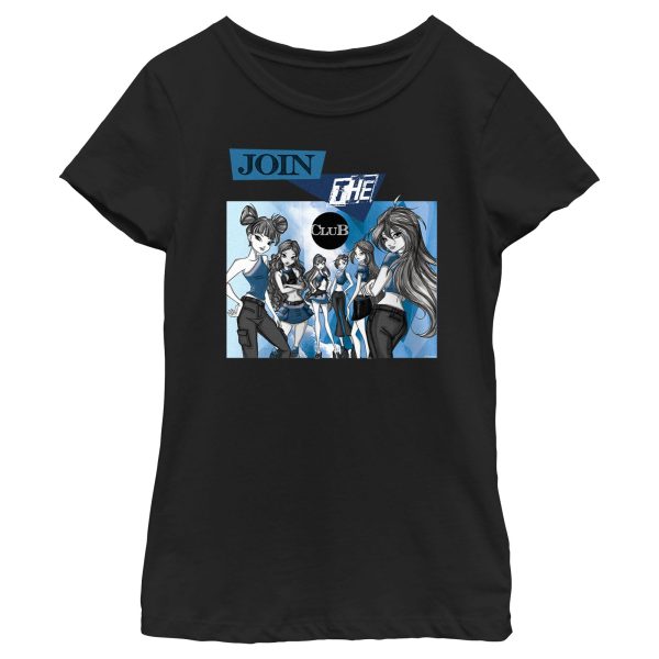 Girl_s Winx Club Join the Club Blue T-Shirt