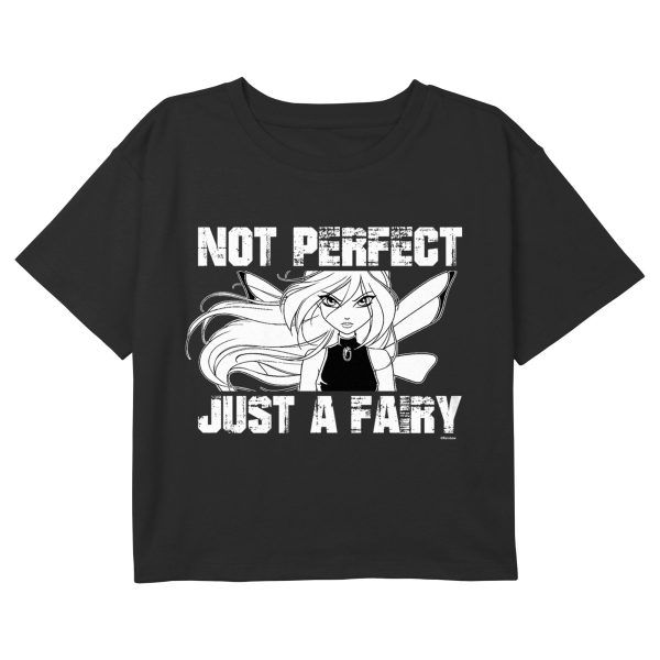 Girl_s Winx Club Not Perfect Just a Fairy T-Shirt