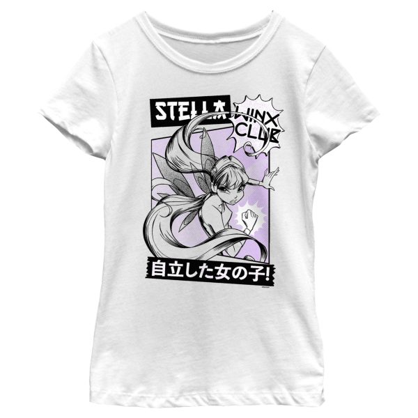 Girl_s Winx Club Stella Independent Girl T-Shirt