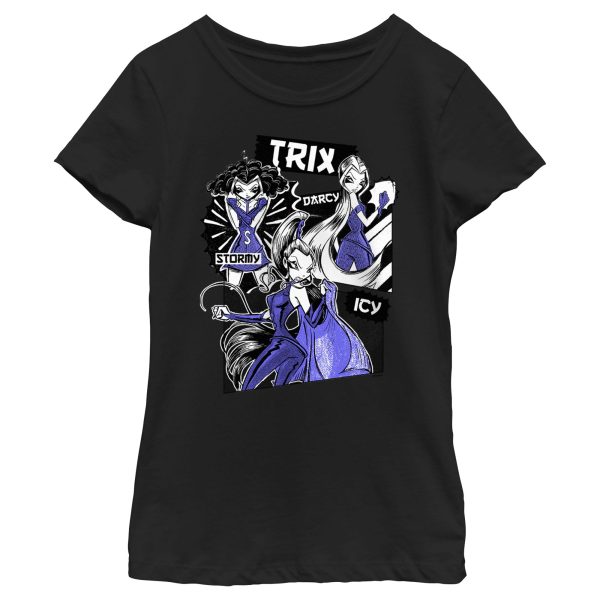 Girl_s Winx Club The Trix Group T-Shirt