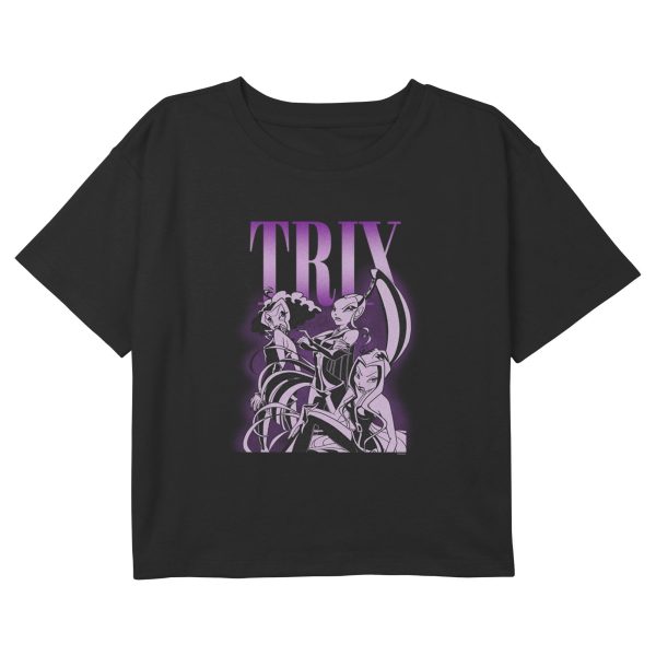 Girl_s Winx Club Trix Group Portrait T-Shirt