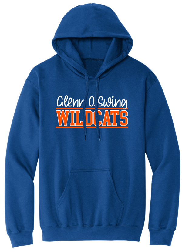 Glenn O Swing Wildcats Block Logo