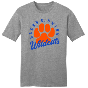 Glenn O Swing Wildcats Paw Logo