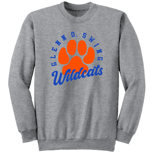 Glenn O Swing Wildcats Paw Logo