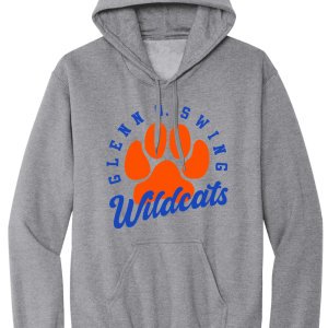 Glenn O Swing Wildcats Paw Logo 3