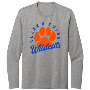 Glenn O Swing Wildcats Paw Logo 4