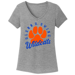 Glenn O Swing Wildcats Paw Logo 5