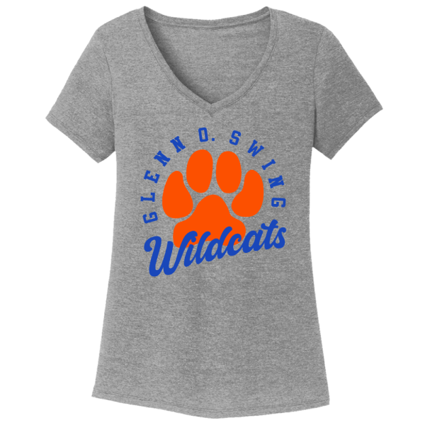 Glenn O Swing Wildcats Paw Logo