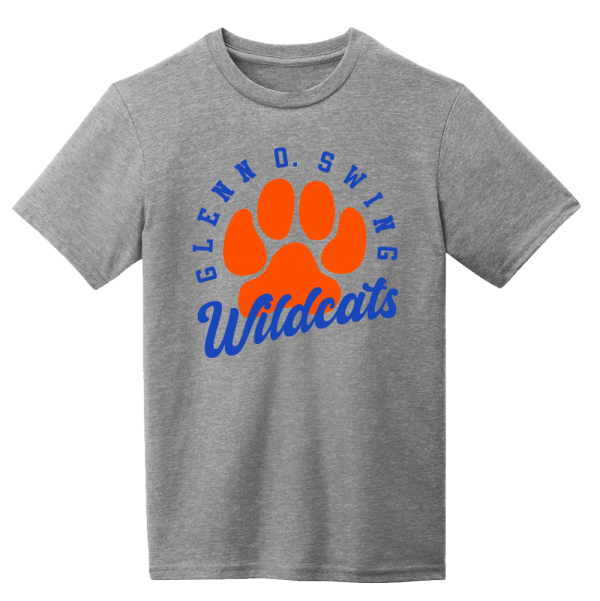 Glenn O Swing Wildcats Paw Logo