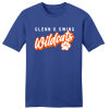 Glenn O Swing Wildcats Script Logo