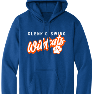Glenn O Swing Wildcats Script Logo 6