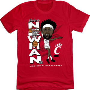 John Newman III Cartoon Player Tee