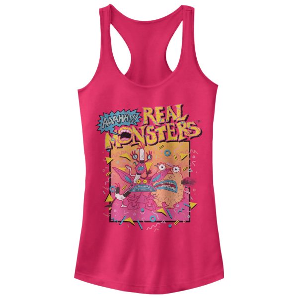 Junior_s Aaahh!!! Real Monsters Retro Celebration Racerback Tank Top