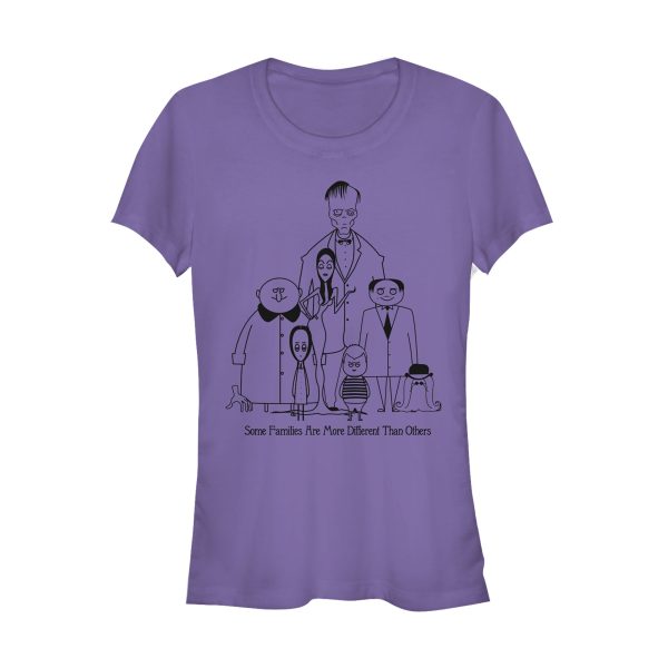 Junior_s Addams Family Different Kind of Family T-Shirt