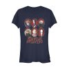 Junior_s Addams Family Portrait Panels T-Shirt