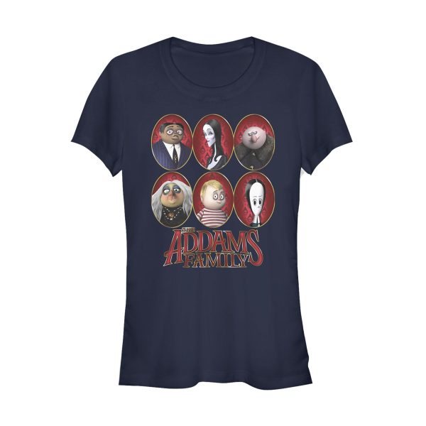 Junior_s Addams Family Portrait Panels T-Shirt