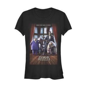 Junior_s Addams Family Theatrical Poster T-Shirt