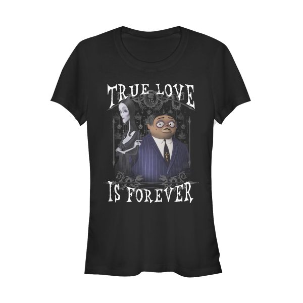 Junior_s Addams Family True Love is Forever T-Shirt