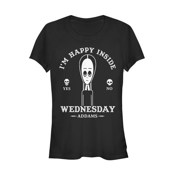 Junior_s Addams Family Wednesday Happy Ouija Board T-Shirt