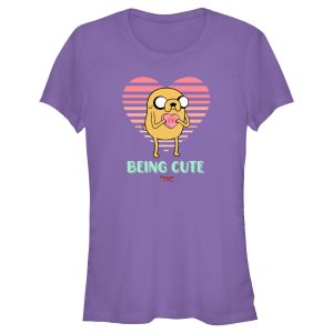 Junior_s Adventure Time Valentine_s Day Jake Being Cute T-Shirt