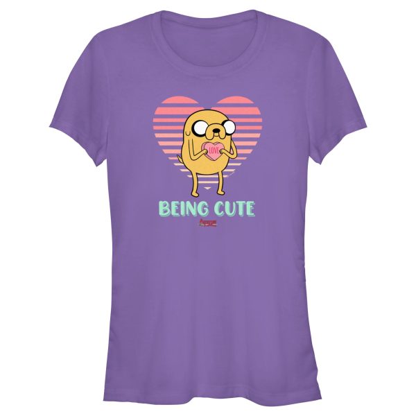 Junior_s Adventure Time Valentine_s Day Jake Being Cute T-Shirt