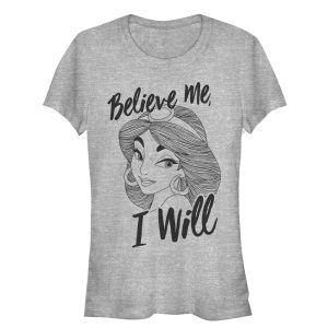 Junior_s Aladdin Jasmine Believe Me T-Shirt