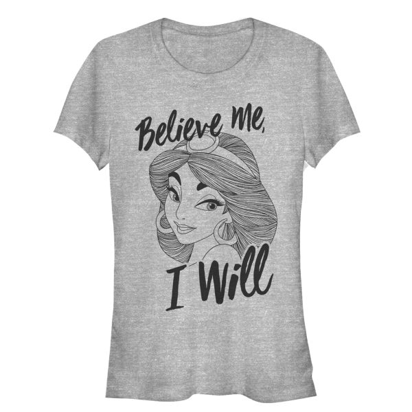 Junior_s Aladdin Jasmine Believe Me T-Shirt