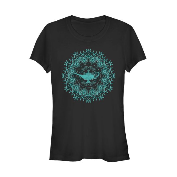 Junior_s Aladdin Magical Lamp Bright Mandala T-Shirt