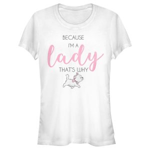 Junior_s Aristocats Because I_m a Lady, That’s Why T-Shirt
