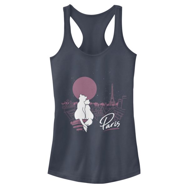 Junior_s Aristocats Duchess and Thomas Love in Paris Racerback Tank Top