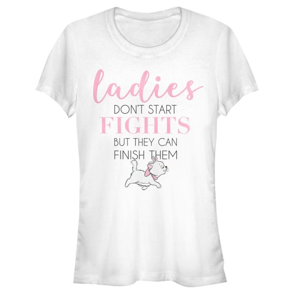 Junior_s Aristocats Marie Don_t Start Fights Quote T-Shirt