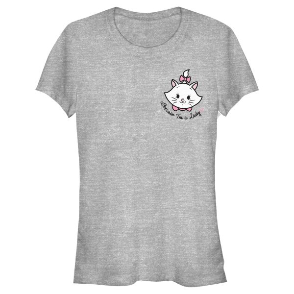 Junior_s Aristocats Marie I_m a Lady Small Face T-Shirt