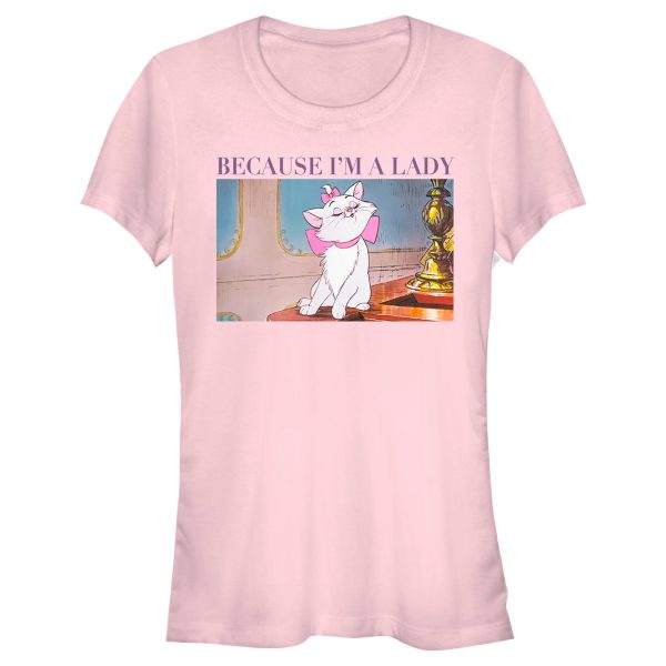 Junior_s Aristocats Marie Photo Because I_m a Lady T-Shirt