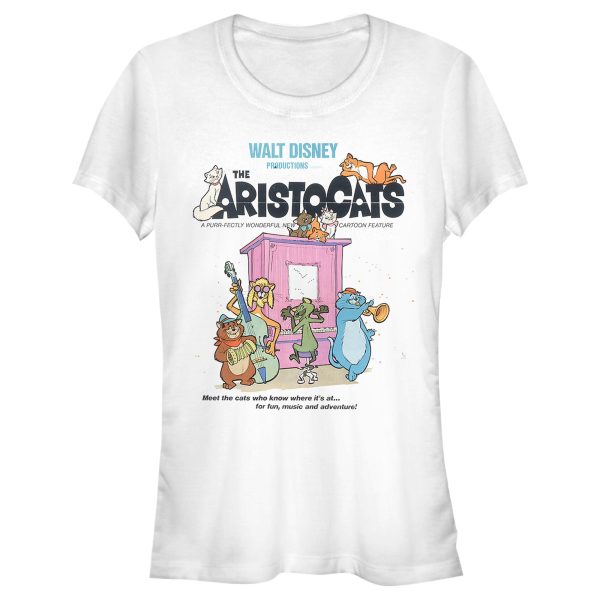 Junior_s Aristocats Movie Poster Meet The Cats T-Shirt