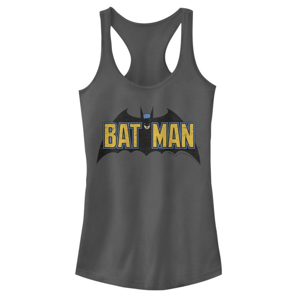 Junior_s Batman Caped Crusader Logo Racerback Tank Top