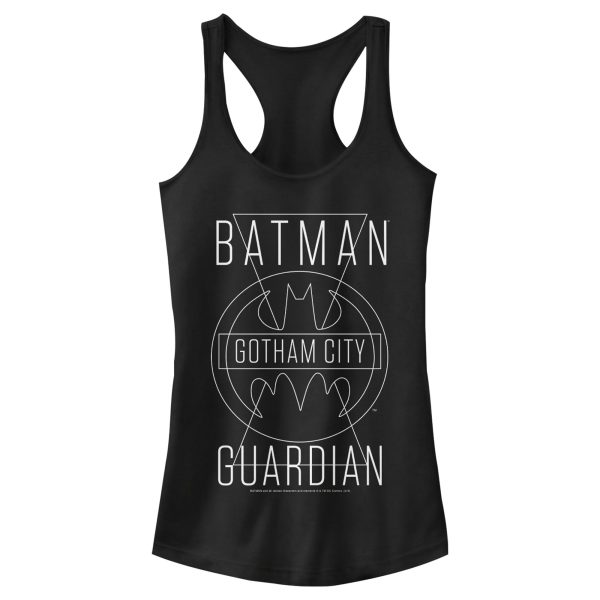 Junior_s Batman Gotham City Guardian Racerback Tank Top