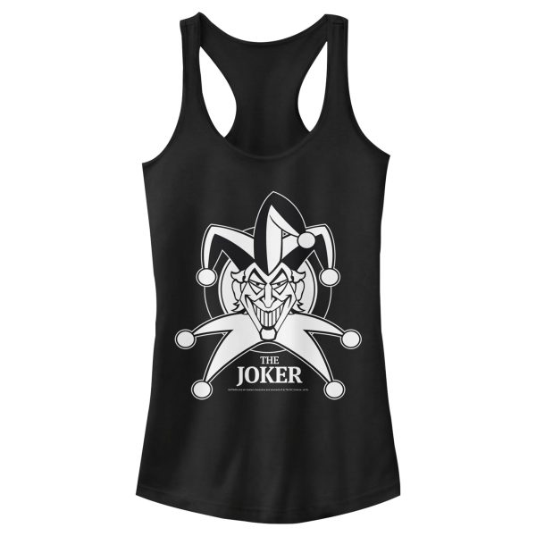 Junior_s Batman Joker Emblem Racerback Tank Top