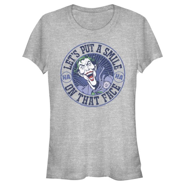 Junior_s Batman Joker Let_s Put a Smile On That Face T-Shirt