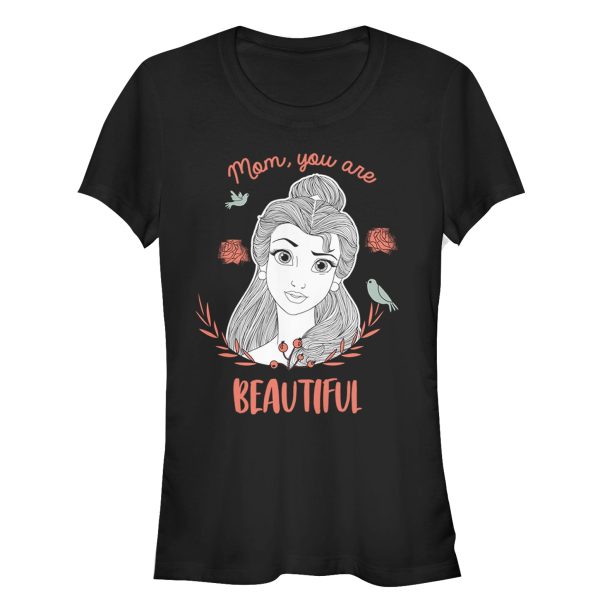 Junior_s Beauty and the Beast Beautiful Mom T-Shirt