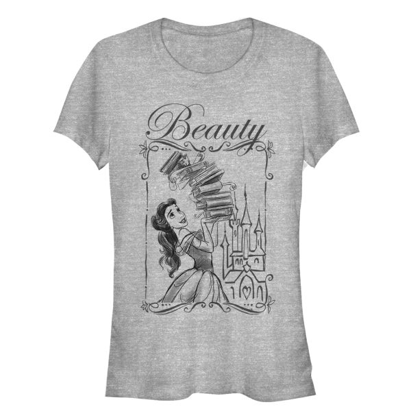 Junior_s Beauty and the Beast Belle Book Tower T-Shirt