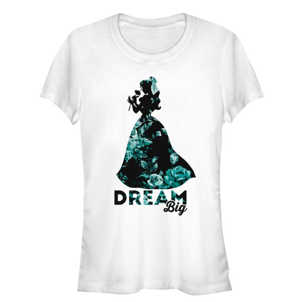 Junior_s Beauty and the Beast Belle Dream Big Floral Print T-Shirt