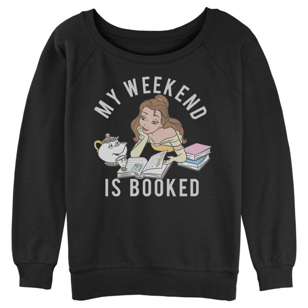 Junior_s Beauty and the Beast Belle My Weekend is Booked Sweatshirt