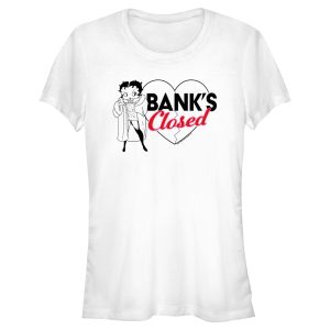 Junior_s Betty Boop Bank_s Closed T-Shirt