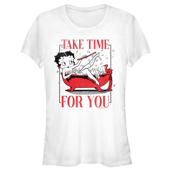 Junior_s Betty Boop Take Time For You T-Shirt