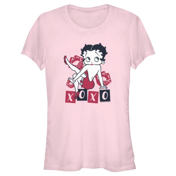 Junior_s Betty Boop XOXO Kisses T-Shirt