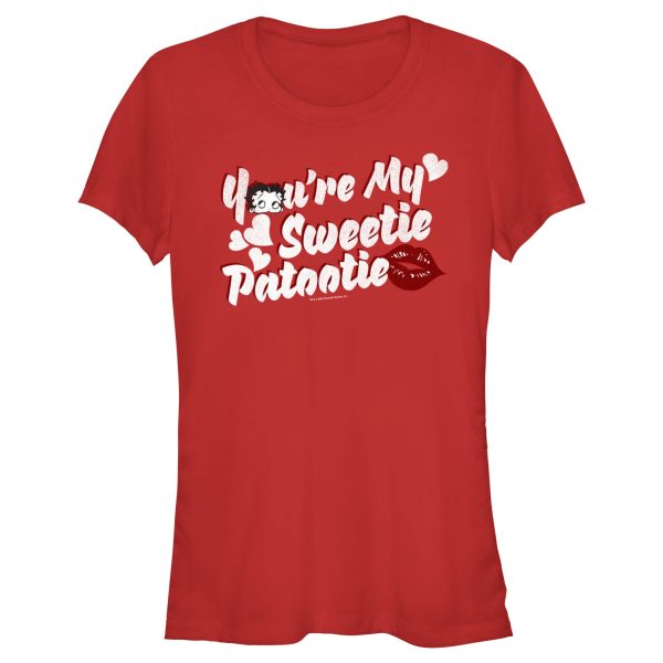 Junior_s Betty Boop You_re My Sweetie Patootie T-Shirt