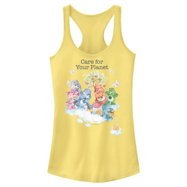 Junior_s Care Bears Care for Your Planet Racerback Tank Top